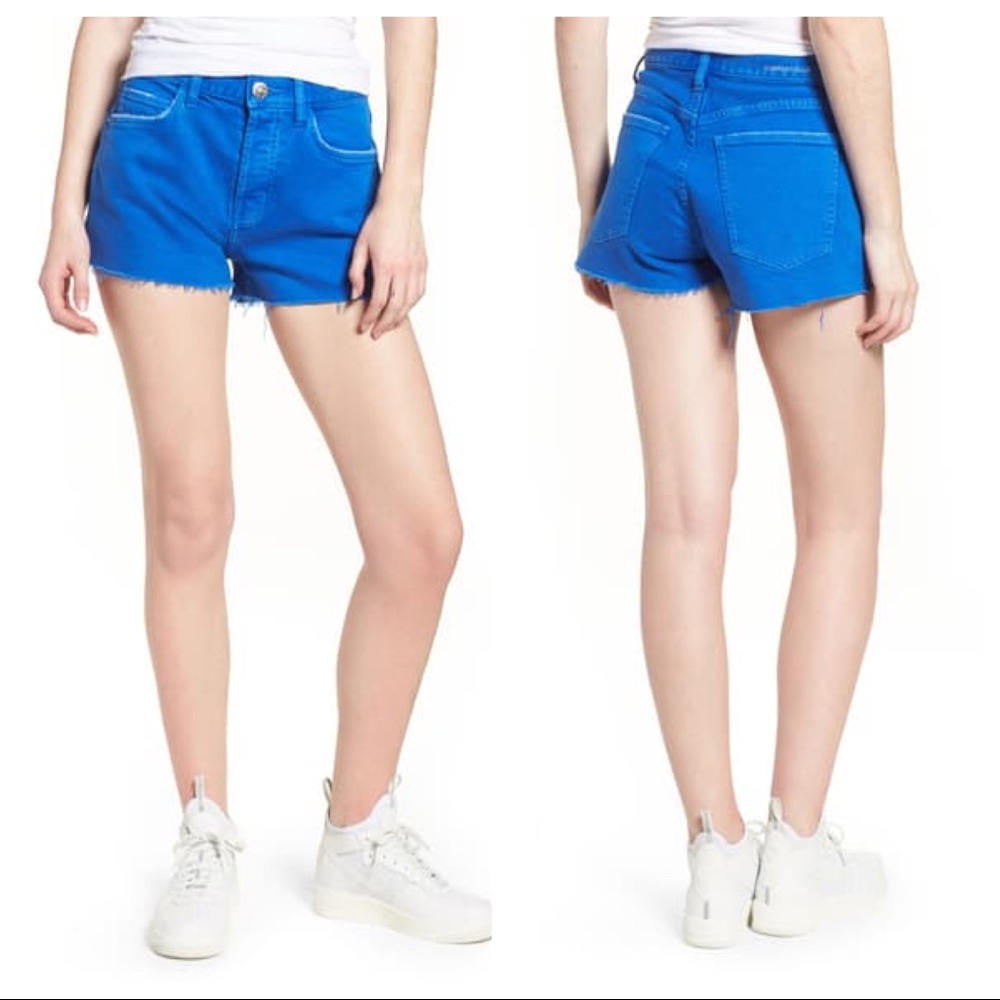Current/Elliott Boyfriend Jean Short Nautical Blue